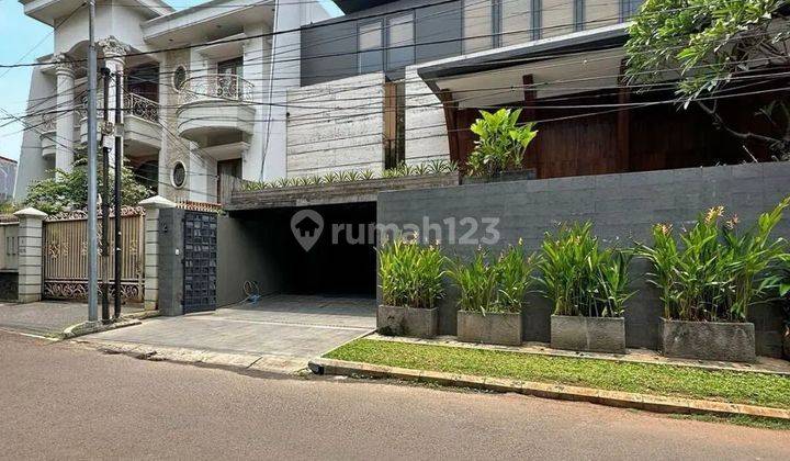 Rumah Dijual Kebayoran Baru. Unit Bagus, Jalan Besar, Asri. Nego  1