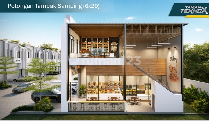 Disewakan Gudang Taman Tekno Siap Pakai