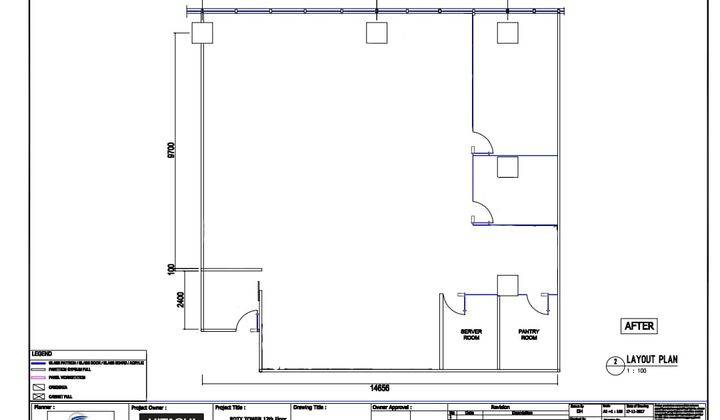 Disewakan Rdtx Tower Office Space, Jalan Prof Dr Satrio, Kuningan 6