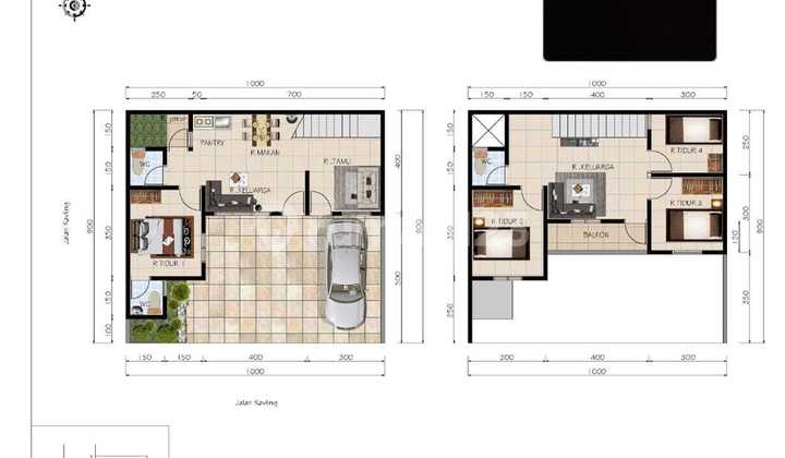 Dijual Rumah Model Klasik Modern Hanya 2 Menit Ke Summarecon Bekasi