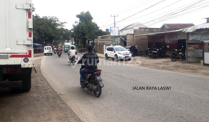 Tanah Bandung Selatan Dekat Jl Raya Laswi Luas 91 M2 SHM 3