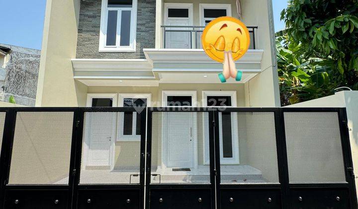 Dijual Cepat Rumah Baru Lokasi Strategis Di Kav Dki Pondok Kelapa Jakarta Timur 1