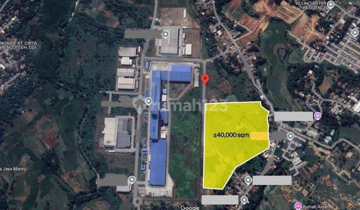 Dijual Tanah Industri Dalam Kawasan M M2100 Cikarang Barat Bekasi 1