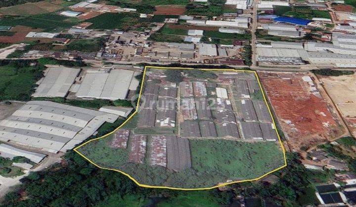 Dijual Tanah Zona Industri Pergudangan Di Gunung Sindur Bogor 1