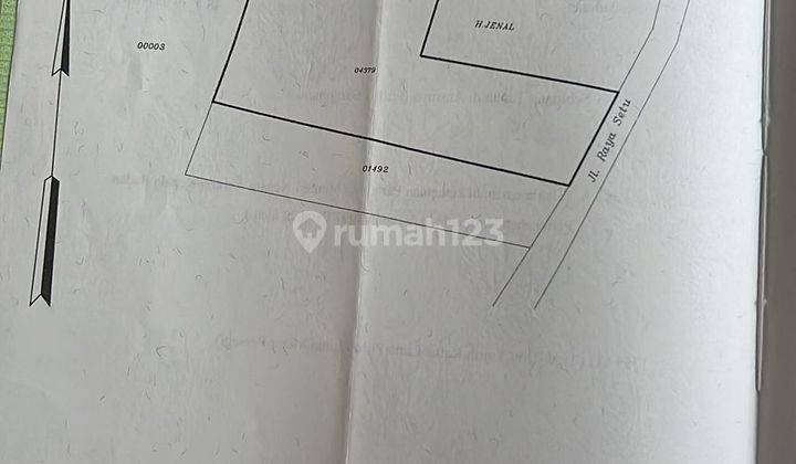 Tanah Siap Bgn Di Setu Cibitung Bekasi Lt 3755 Shm Lebar Dpn 30m 2