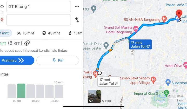 Pabrik 4,9 Ha di Bawah Njop Cimone Tangerang Serang Banten