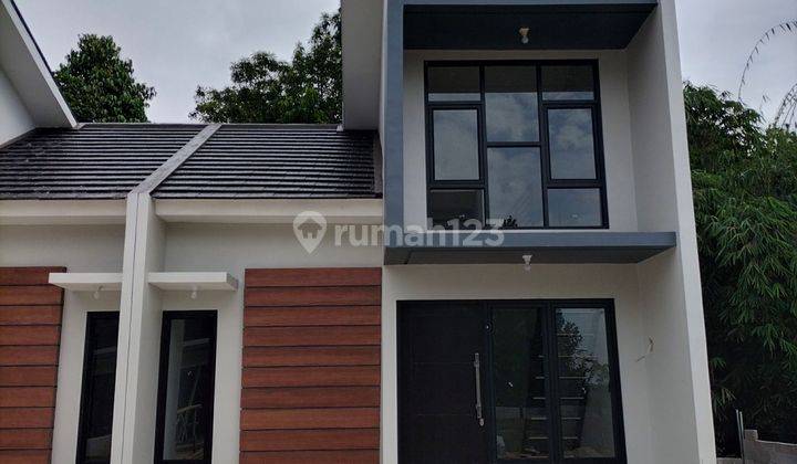 RUMAH MINIMALIS BERKONSEP MAZZANINE SETU BEKASI 1