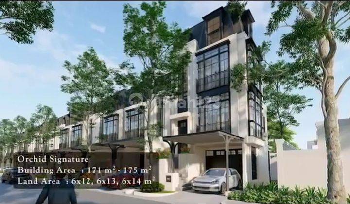 Rumah Baru 3 Lantai dari developer di Perm Duta Garden Tangerang  1