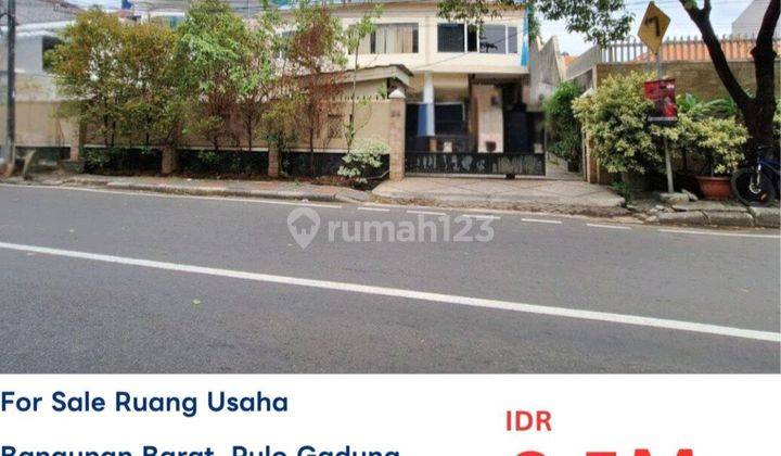 Dijual Ruang Usaha Pinggir Jalan Bangun Barat, Pulo Gadung 1