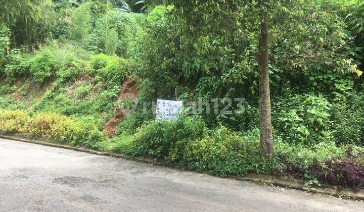 Tanah Kontur Upslope di Dalam Komplek Dago,Lokasi Dekat Kampus Itb, Unpar, Unpas, di Dago, Sayap Dago, Bandung Utara, Cigadung, Bandung Kota