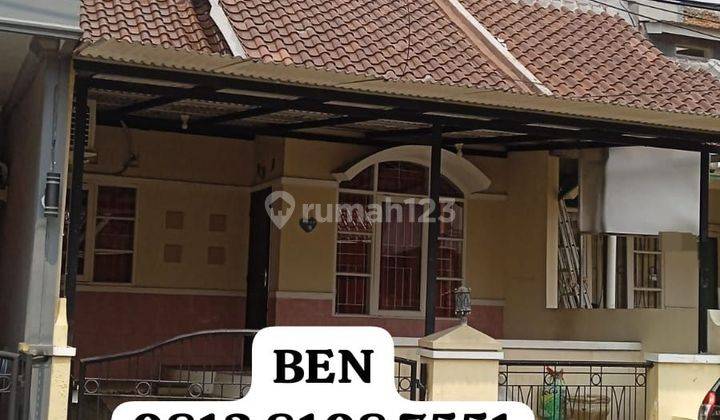 Jual cepat rumah di Melati mas sdh baja ringan dkt sekolah Athalia  1