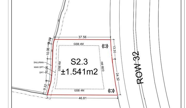 Jual Kavling Commercial Lokasi Bagus Strategis Dkt Grand Lucky , Mall Eastvara 2