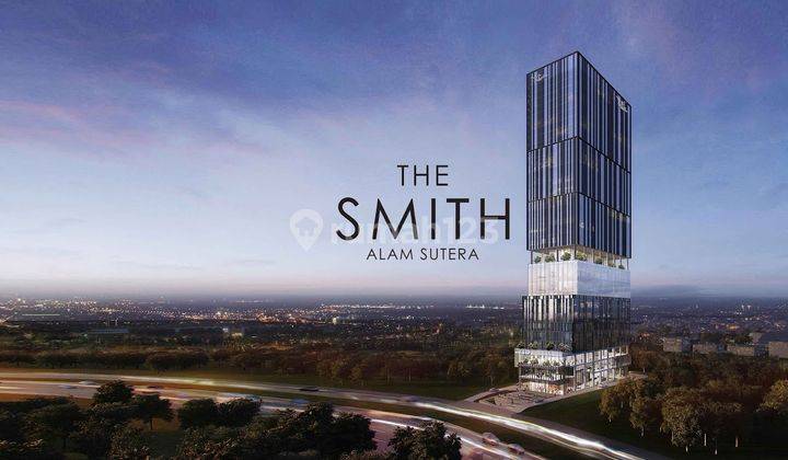 Apartemen The Smith Alam Sutera, 1 BR siap huni dengan furniture lengkap. Sport club dan gym area yang sempurna.  2