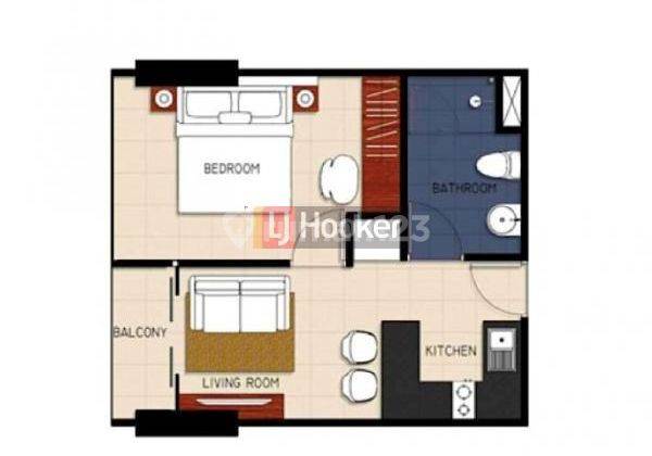 Apartemen Siap Huni Di Brooklyn Area Alam Sutera 1