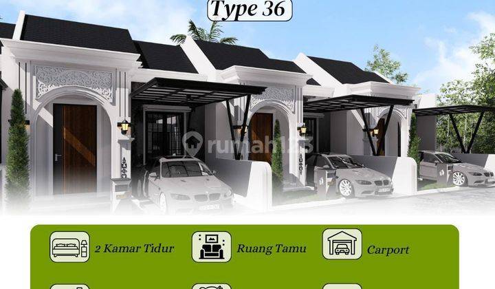 - RUMAH DESAIN AMERICAN CLASSIC DI KALASAN, SLEMAN 1