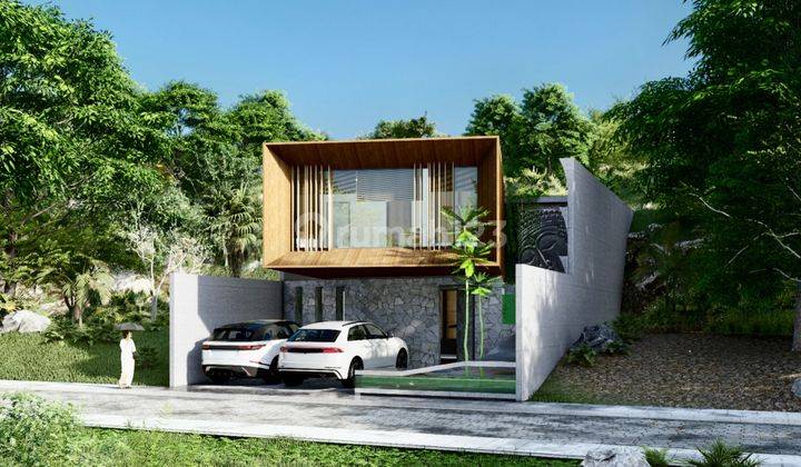 Rumah Villa 2 Lantai Furnished Siap Bangun Di Nusa Dua Badung 1