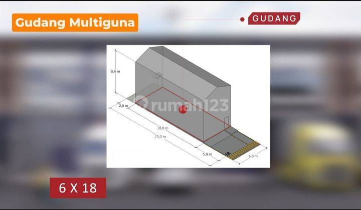 TERBARU! MURAH!STRATEGIS! DEKAT BANDARA!GUDANG DUTA INDAH STARHUB 2