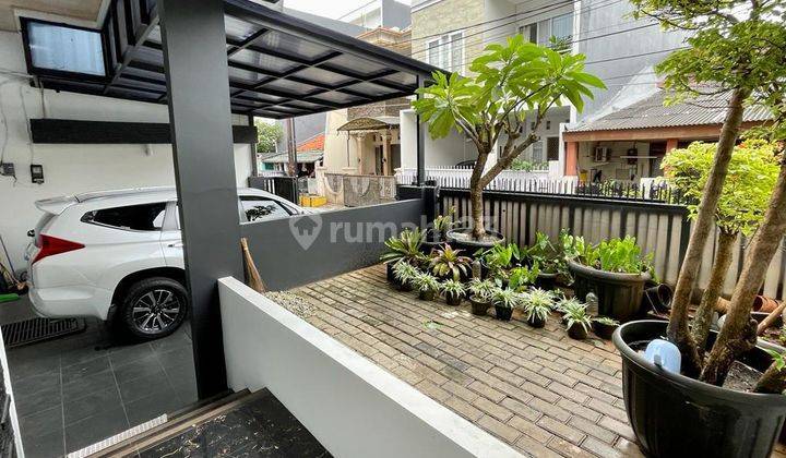 Rumah Brand New 2 Lantai Bagus Lt 149 Lb 260 Ada Basement Semi Furnished SHM di Rawamangun, Jakarta Timur 2