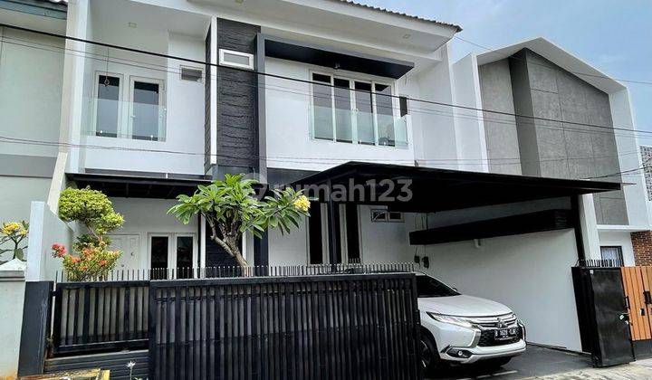 Rumah Brand New 2 Lantai Bagus Lt 149 Lb 260 Ada Basement Semi Furnished SHM di Rawamangun, Jakarta Timur 1