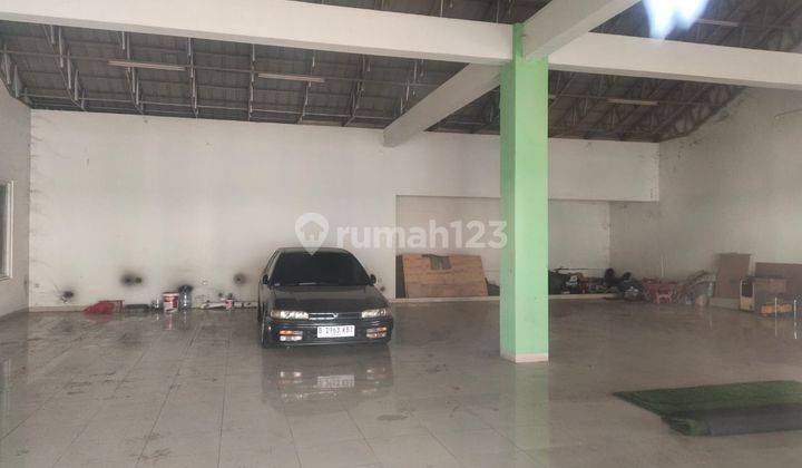 Gudang Workshop Luas Tanah 600m Luas Bangunan 200m Ada Mess Karyawan Cocok Untuk Bengkel Repair Mobil, Pool Mobil, Gudang Ekspidisi DLL di Bintara Kranji, Kota Bekasi . 1