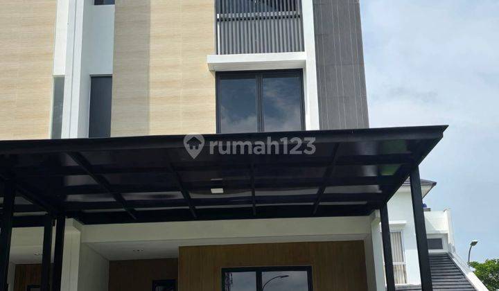 Jual Cepat Rumah 3 Lantai Attic Baru Siap Huni Kondisi Rumah Bersih Unfurnished HGB Dekat Aeon di Jakarta Garden City, Jakarta Timur 1