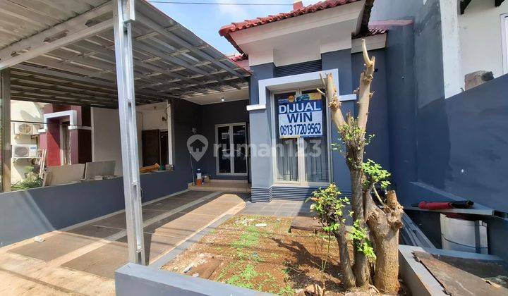 Rumah 1 Lantai Siap Huni Luas Tanah 72m Baru Renov Bagus SHM Unfurnished Lingkungan Nyaman Di Cluster Harmoni Harapan Indah, Bekasi 2