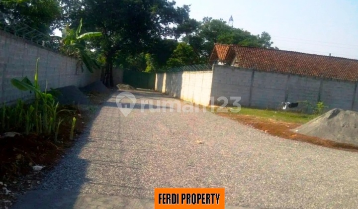 Tanah Luas 10500 SHM+IMB di Wanaherang cocok untuk Pabrik  2