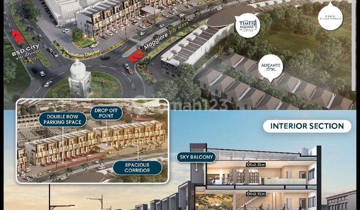 Dijual Ruko Premium Terbaru Hudson Gading Serpong Tangerang 2
