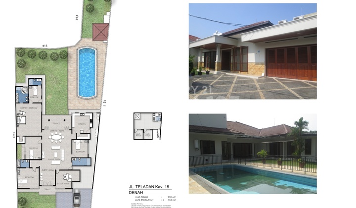 Dijual Rumah di Gandaria Jakarta Selatan Cw 16111
