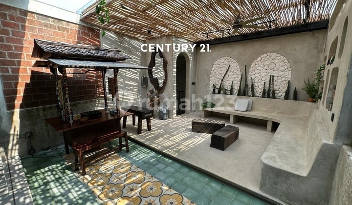 For Sale Aesthetic Tropical House with Swimming Pool in Parigi Bintaro 2