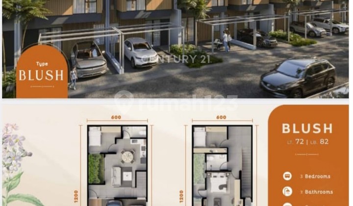 Rumah Brand New 6 Menit ke Stasiun dan Bxc Ut15006 2