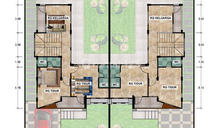  Dijual Rumah Cantik dan Nyaman Central Park diJl.Paris 2 Pontianak,Kalimantan Barat (ED) 8