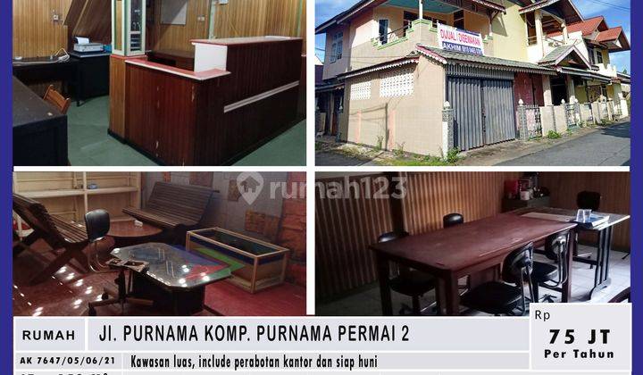 Rumah Strategis siap pakai di daerah Purnama Pontianak (ak) 1