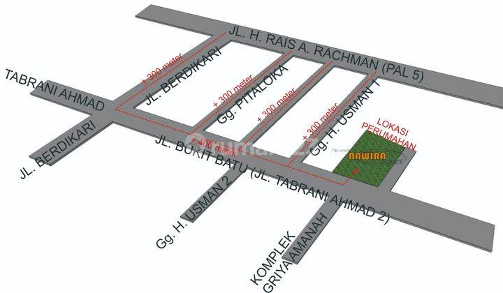 Rumah Bergaya Scandinavian Modern di Jl. Tabrani Ahmad, Pontianak 6