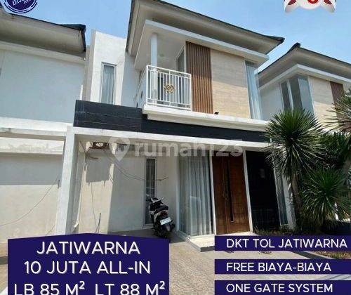 Rumah Mewah Siap huni dalam cluster di Jatiwarna 1