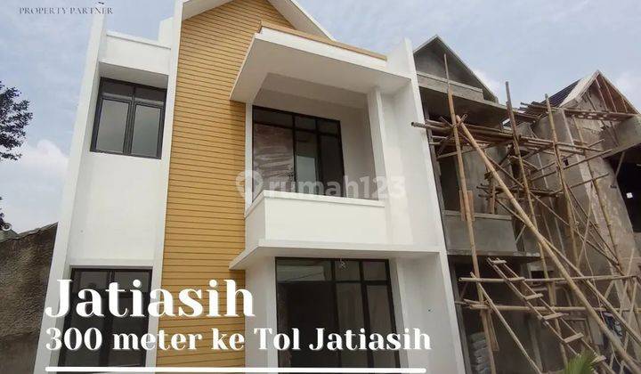 Rumah 2 Lantai 100 meter dari pintu tol Jatiasih 1