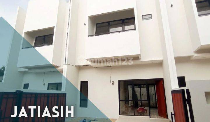 Rumah Baru siap huni di jalan parpostel Jatiasih  1