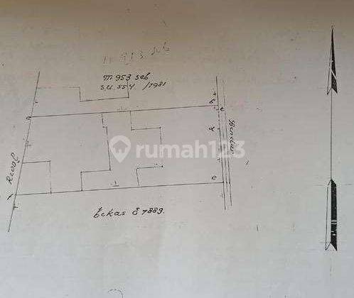 Rumah Lama Hitung Tanah Mainroad Cipaganti Bandung 2