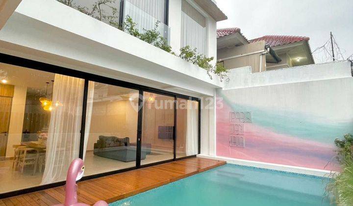 Rumah Modern Full Furnished di Komplek Cigadung Bandung  1