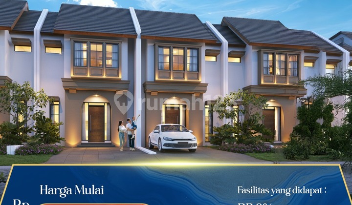Rumah Baru Dua Lantai Real Estate Smart Home Siap Huni!