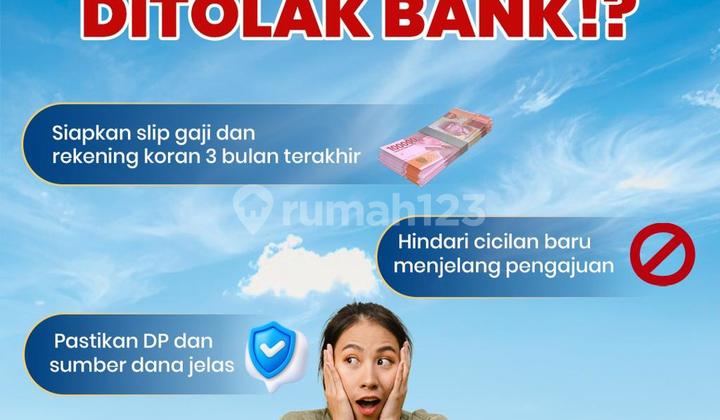 Rumah Baru Luas 120 Terasa Lapang Lokasi Strategis !