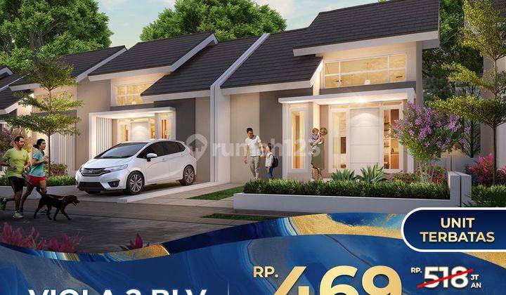 Jual Cepat! Rumah Baru Eksklusif Posisi Boulevard 1