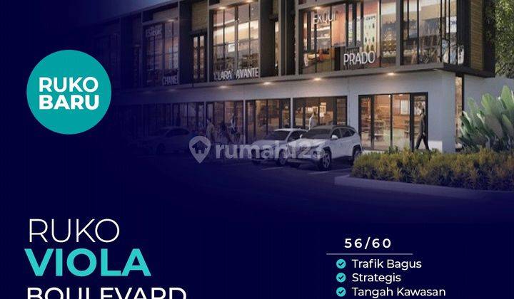 Ruko Baru Ruko Viola Tipe 56 60 Dua Lantai 1