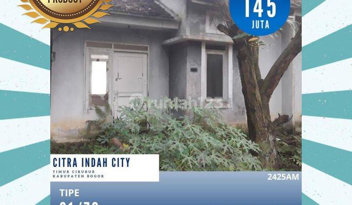 Rumah 145 Juta Nego Tipe 21 72 di Citra Indah City 2425am 2