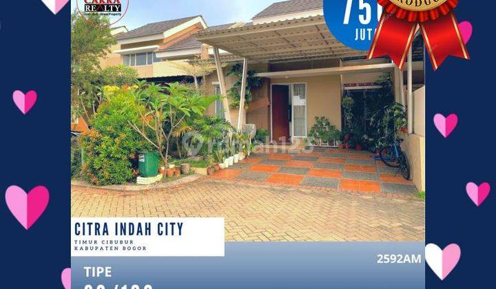 Rumah Modern di Cluster Elite Citra Indah City 2592am 2