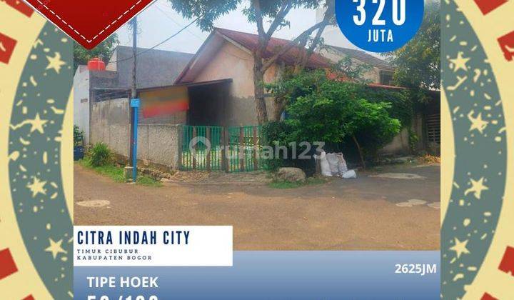 Rumah Tanah Luas SHM Harga Terjangkau 2625jm 2