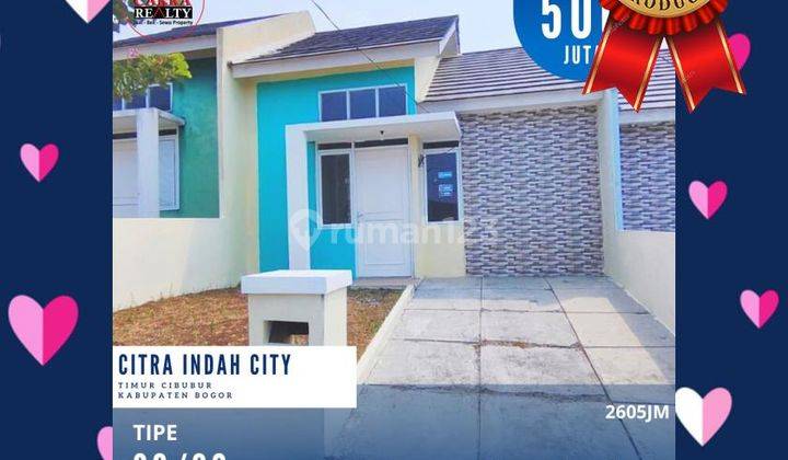 Rumah Siap Huni di Citra Indah City Jonggol 2605jm 2