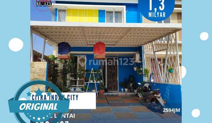 Rumah Real Estate 2 Lantai Tipe 100 187 SHM 2594jm 2