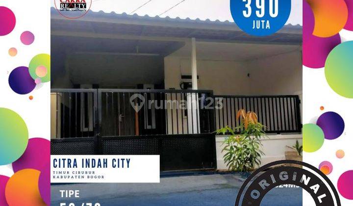 Rumah Siap Huni Tipe 50 72 SHM di Citra Indah City 2624ms 2