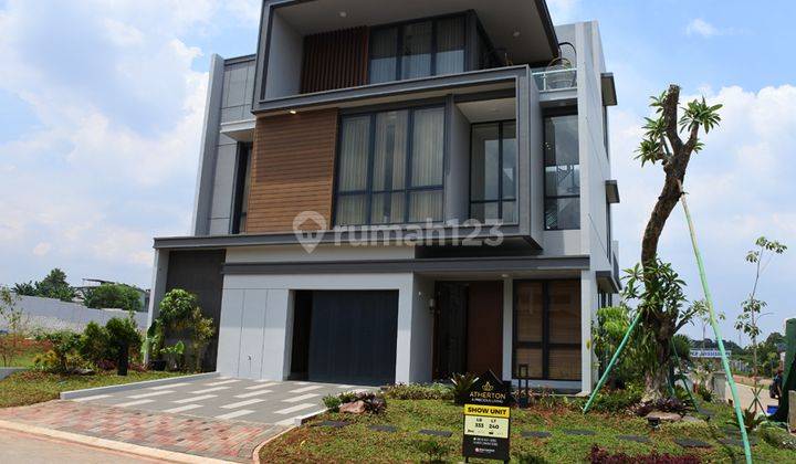 Rumah Baru di Kawasan Elite Kota Wisata Cibubur Atherton 1